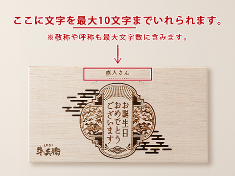 お誕生日用ギフトボックス