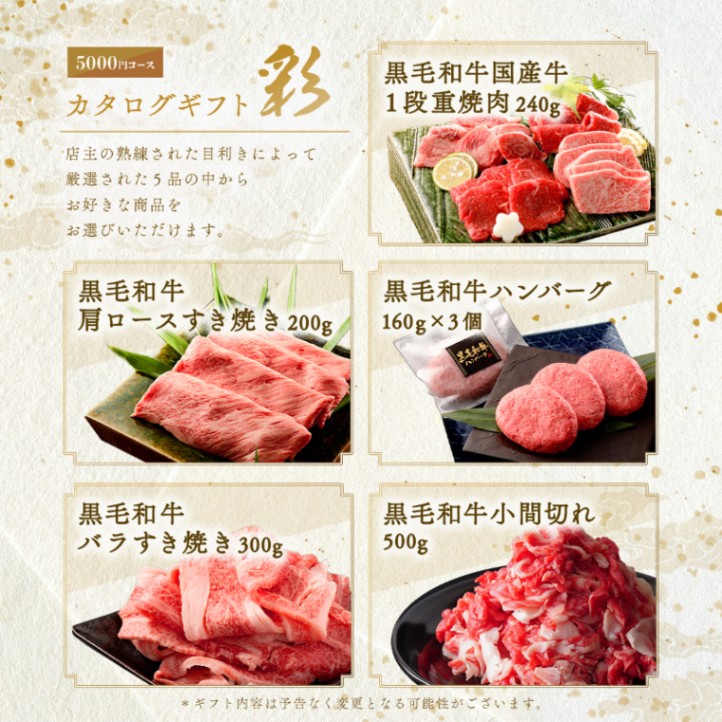 誕生日のお祝い 洋風 オリジナル 名入れ お肉のカタログギフト彩