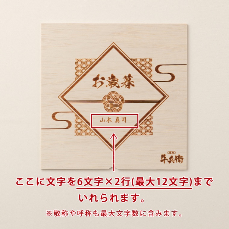 お歳暮 名入れ バラ すき焼き 900g